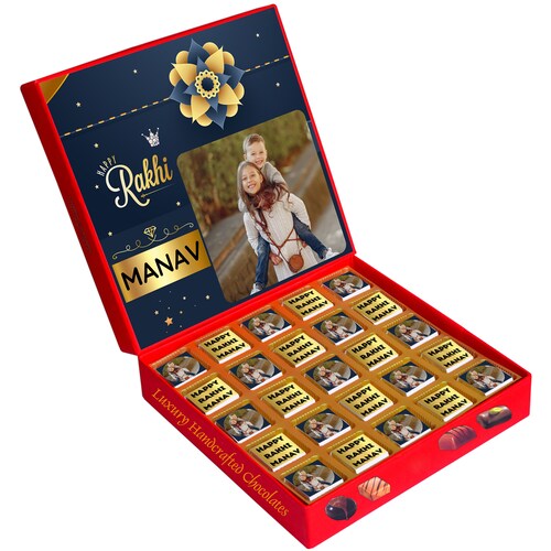 Buy Customised Rakhi Chocolate Gifts For Sister Special Raksha Bandhan