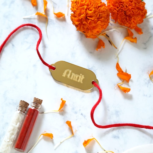 Buy Personalised Rakhi With Name