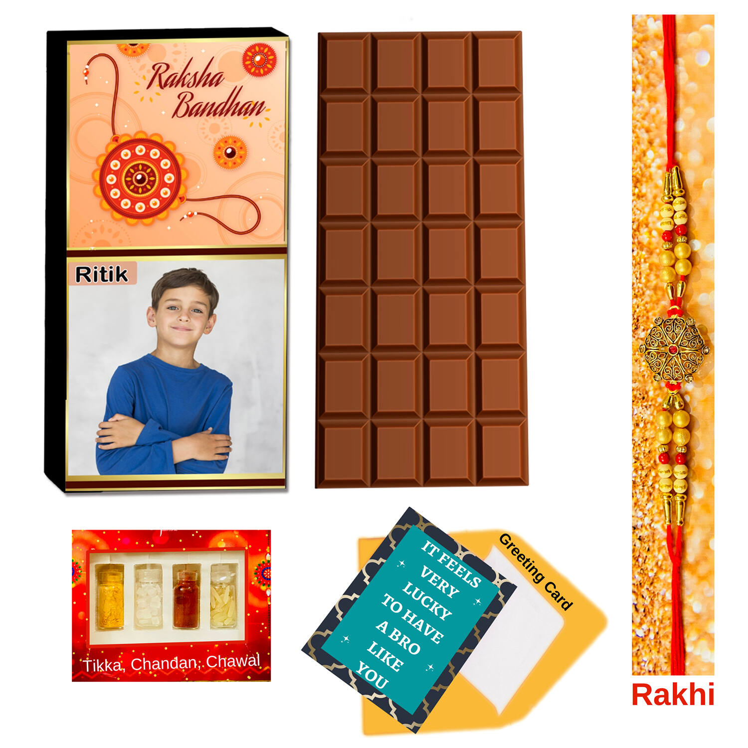 Rakhi Personalized Notebook | Rakhi Personalised