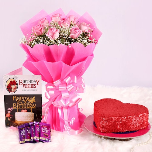 Buy Perfection Pink Hamper