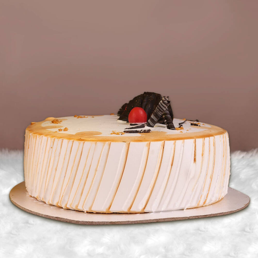 Best Vanilla Cake with Butterscotch Filling and Vanilla Buttercream Icing -  Harbour Breeze Home