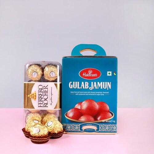 Buy Gulab Jamun N Ferrero Combo