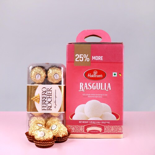 Buy Exotic Rasgulla N Ferrero Combo