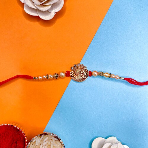 Buy Stone Om Rakhi