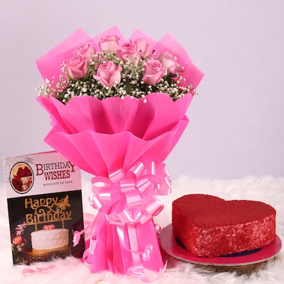 Pink Colorful Exuding Combo