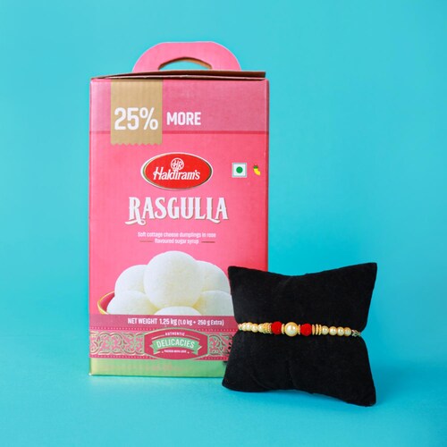 Buy Rasgulla Special Rakhi Combo