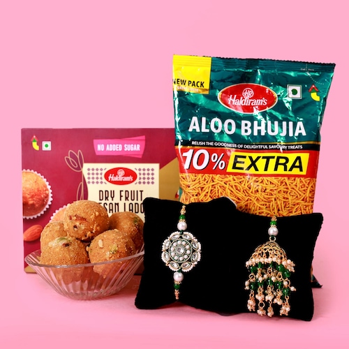 Buy Super Special Bhaiya Bhabhi Rakhi Gift Combo