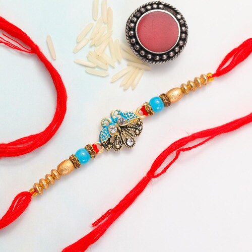 Buy Beautiful Peacock Rakhi