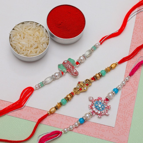 Buy Dharmik Rakhi Set