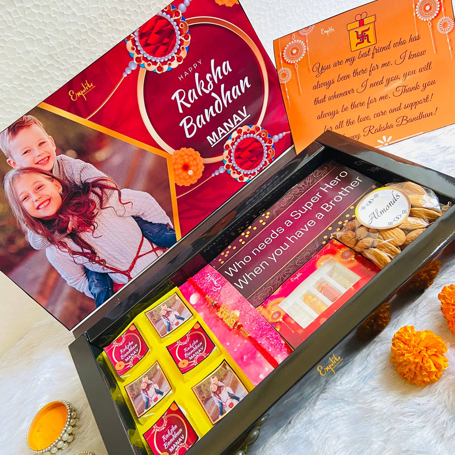 Perfect Personalized Rakhi Gifts For Brother | Gifts to Nepal | Giftmandu