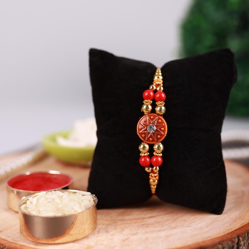 Buy Divine Kundan rakhi