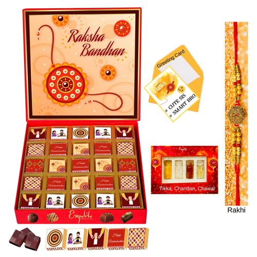 Buy Complete Rakhi Gift Hamper For Brother