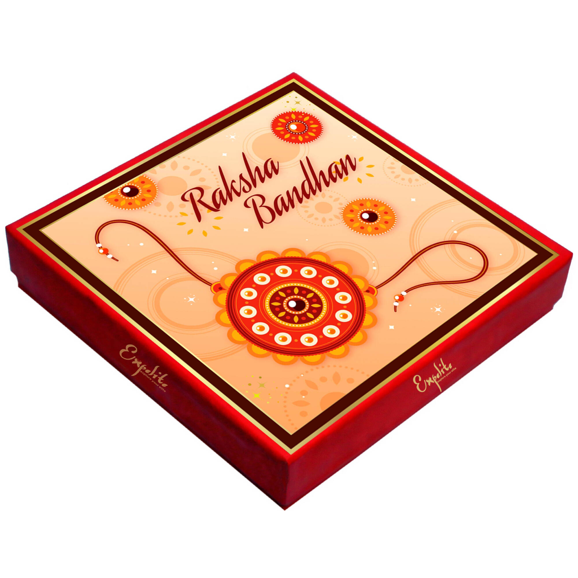 Fabbites Rakshabandhan Gift For Brother With 4 Rakhi Set- 14 Handmade  Chocolate, 2Pc Dairy Milk, 4 Designer Rakhi,Tilak- Super Sweet Rakhi Gift  Box For Brother/Bhai, 180 Grams : Amazon.in: Grocery & Gourmet Foods