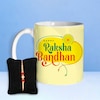Buy Raksha Bandhan Mug With Beads Rakhi