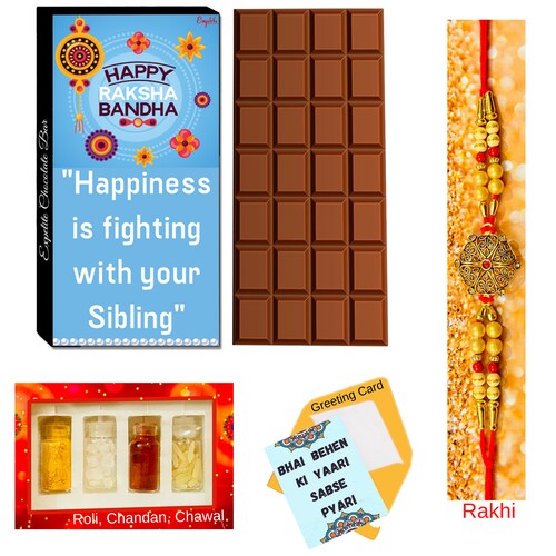 Buy Rakhi Combo Gifts Online For Siblings