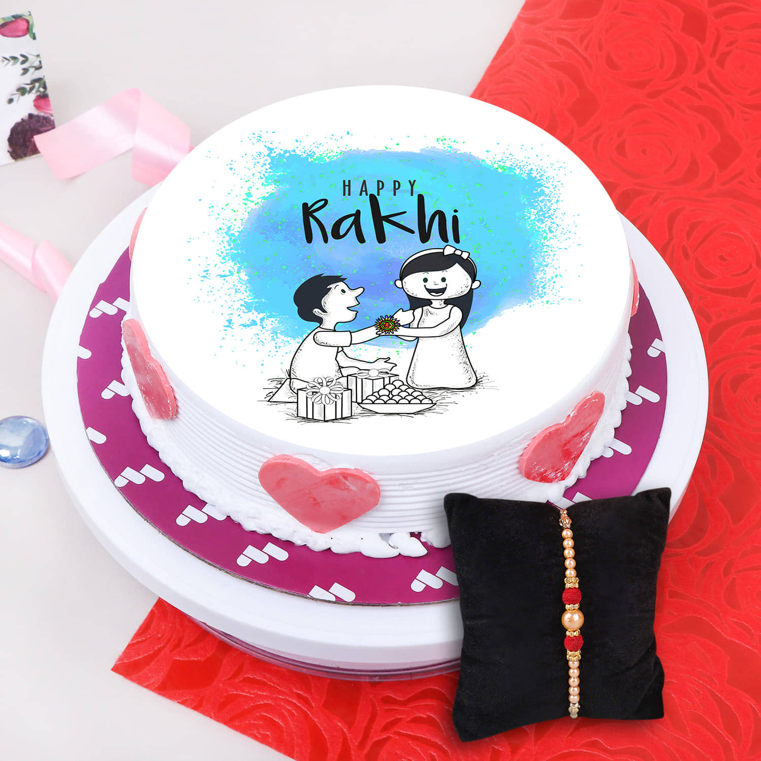 Rakhi Special Cake | Send Cake To India From UK | Kalpa Florist