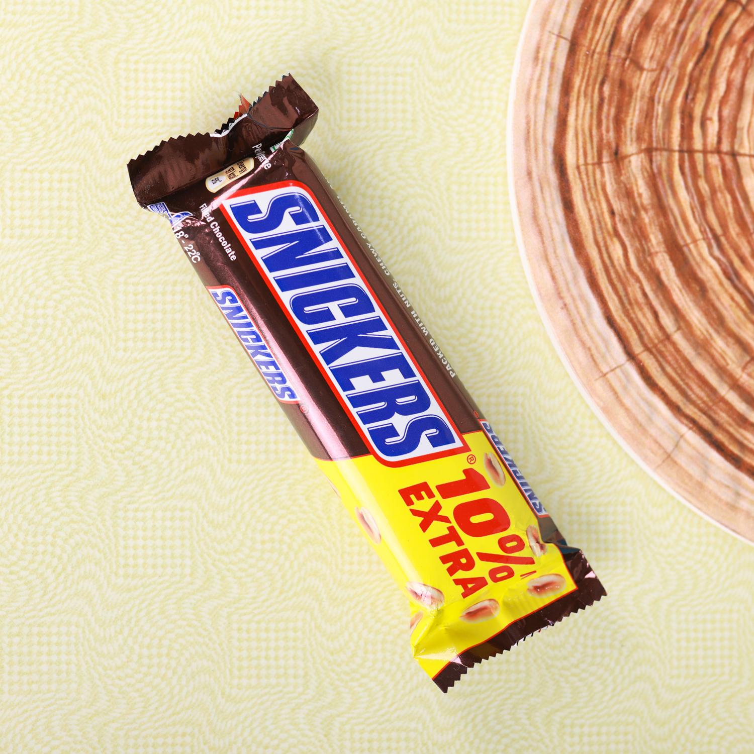 Buy Snickers Chocolate with Peanut Butter - 1 Piece Online - Shop Food  Cupboard on Carrefour Egypt