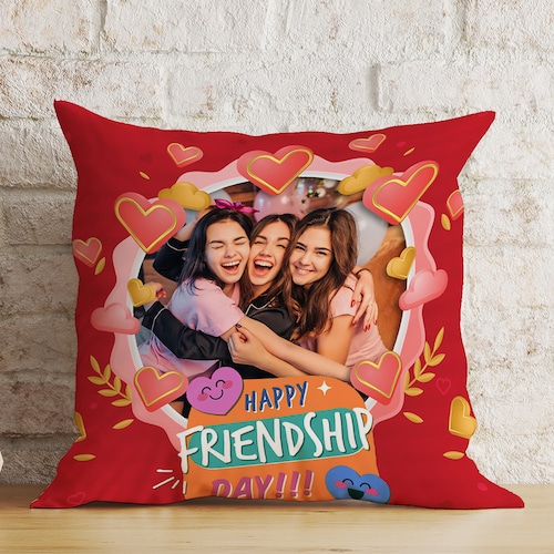 Buy Personalized Friendship Day Cushion