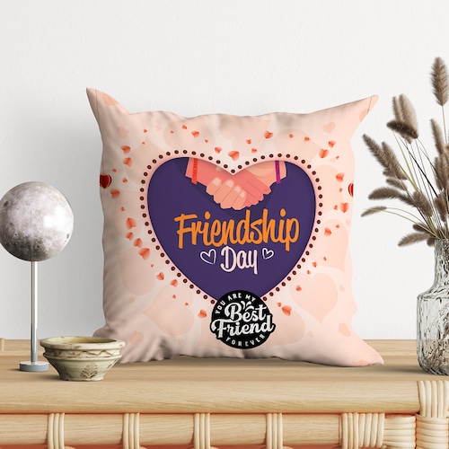 Buy Happy Friendship Day Message Cushion