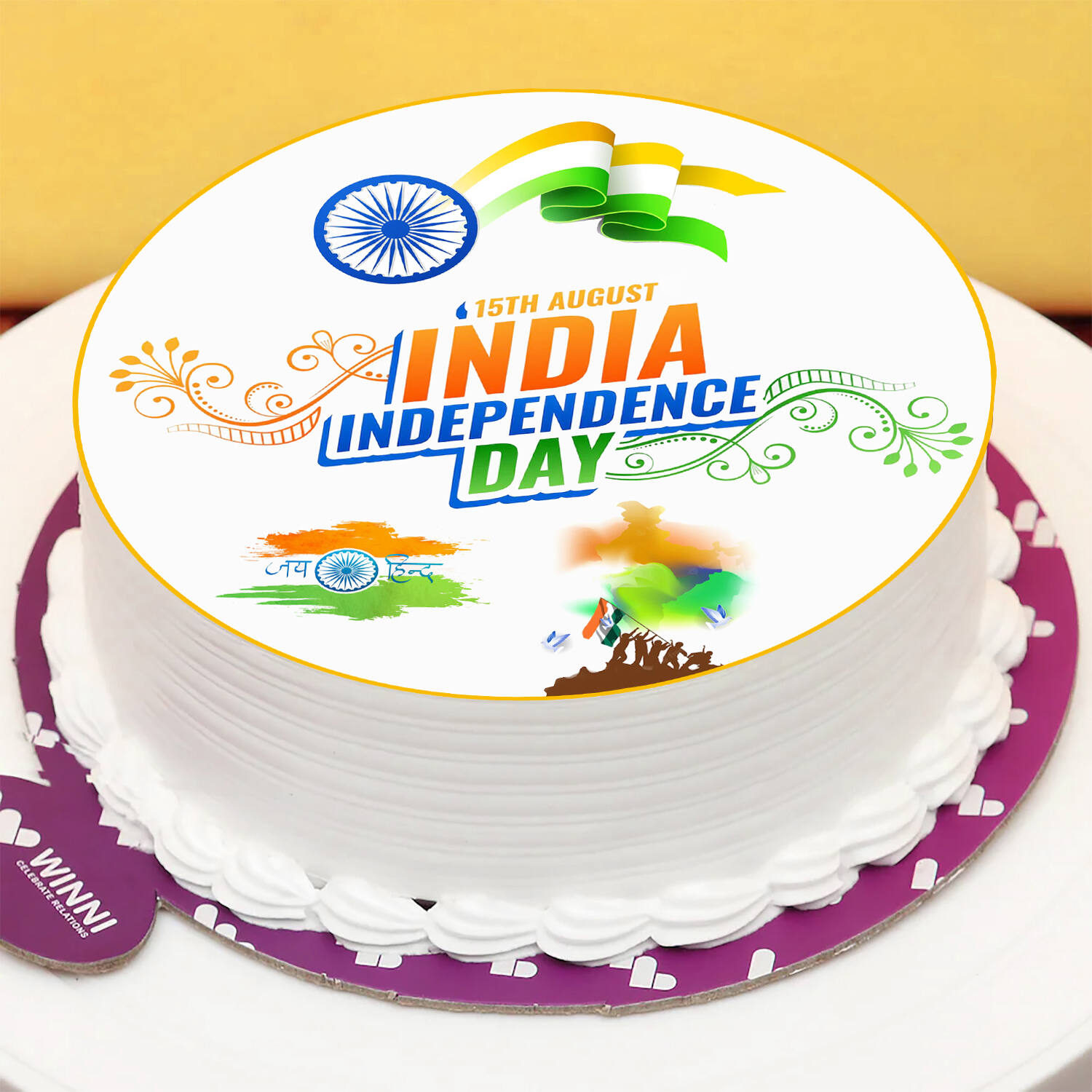 Top 83+ indian flag cake - in.daotaonec