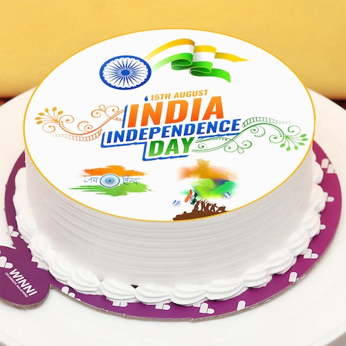 Buy Independence Poster Cake