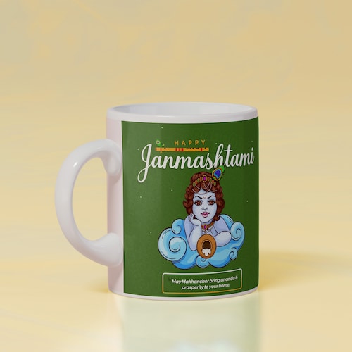 Buy Happy Janmashtami Mug