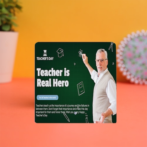 Buy Teacher Is Real Hero Table Top