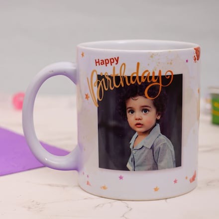 Personalized Family Mug - Mother & Kids Happiness Is Being A Mom
