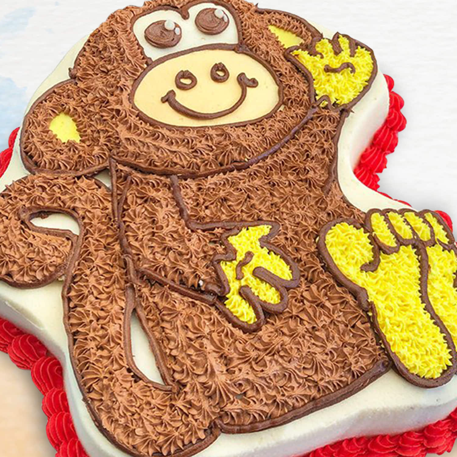 Monkey Baby Shower Cake | Super Sweet Tooth