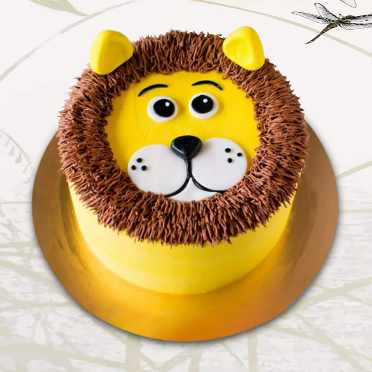 Jazzoo Lion Head Cake | I like this one. I wanted him to loo… | Flickr