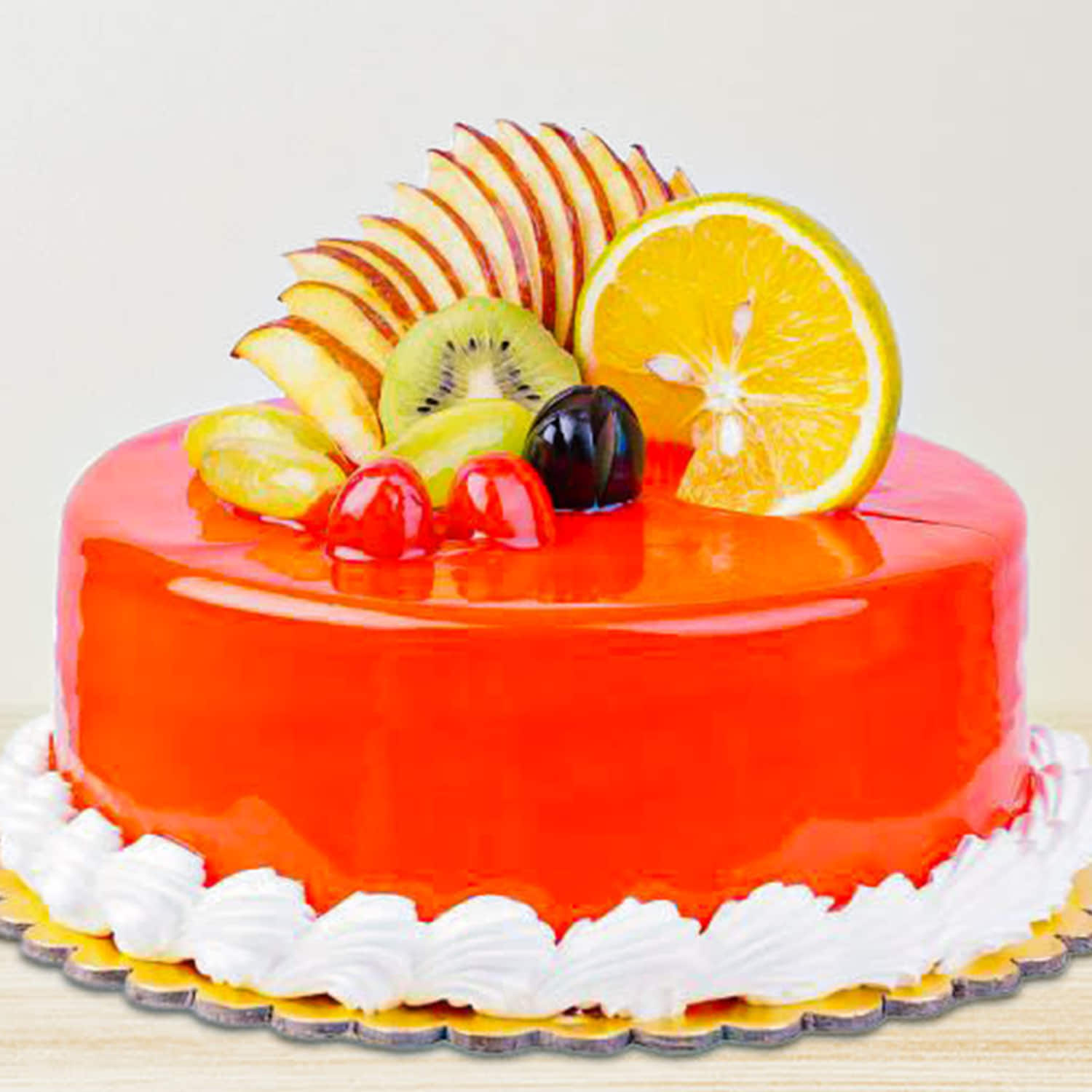 Fresh Fruit Cake Decorating Ideas- Mixed Fruit Cake Decoration Ideas | Birthday  Fruit Cake Design | - YouTube