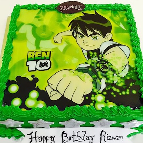 ben 10 cake pan