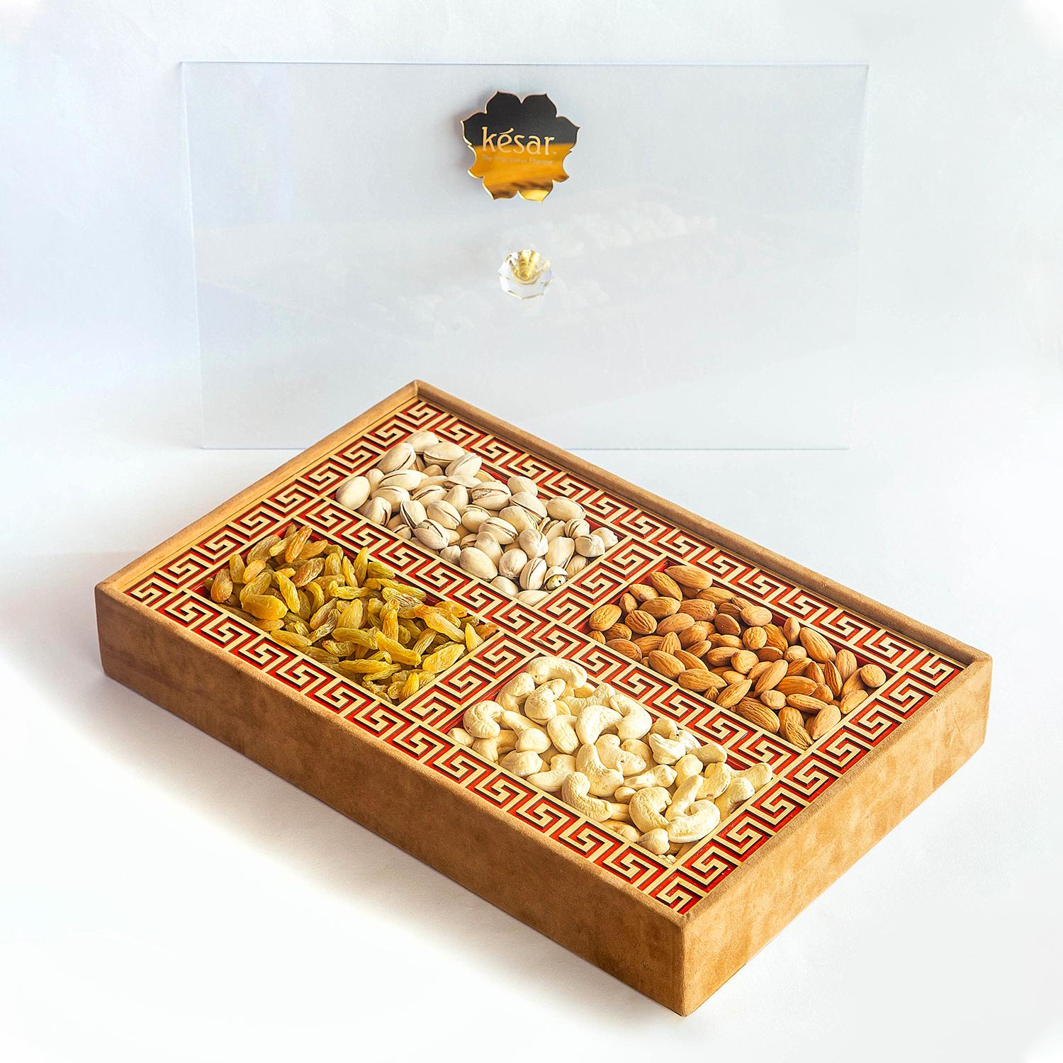Best Dry Fruits and Flavoured Almonds Birthday Gift Box Online