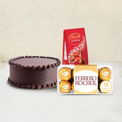 Delight Cakes And Chocolates Combo