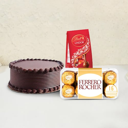 Buy Delight Cakes And Chocolates Combo