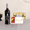 Buy Chocolates With Red Wine Hamper
