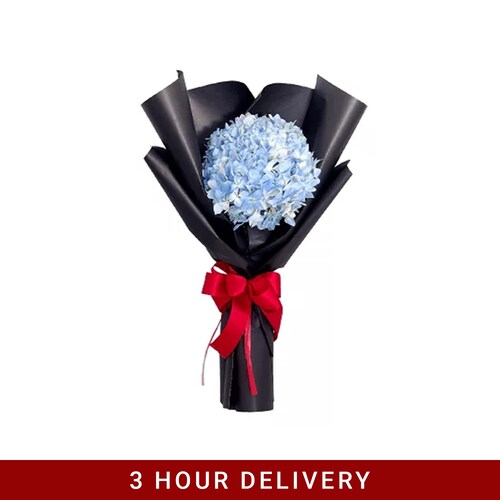 Buy Ardent Blue Hydrangea Bouquet