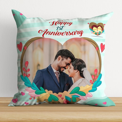 Buy Lovely 1st Anniversary Cushion