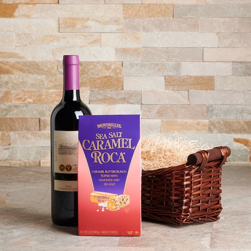 Buy Delight Chocolate With Wine Lover Gift Basket