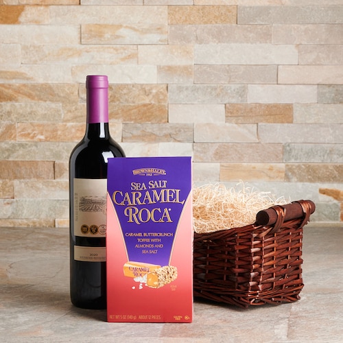 Buy Delight Chocolate And Wine Lover Gift Basket