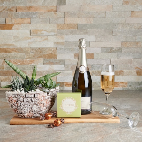 Buy The Welcome Home Champagne Gift Basket