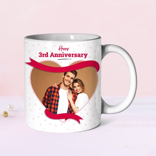 Buy Happy3rd Anniversary Mug