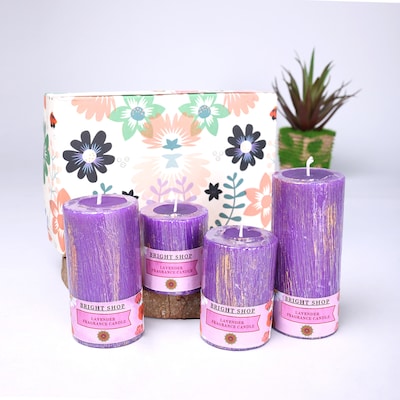 Lavender Fragrance Candle