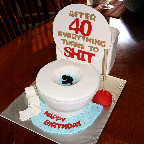 Buy Toilet Birthday Cake