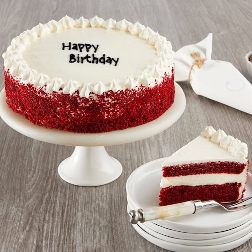 Buy Red Velvet Name Cake