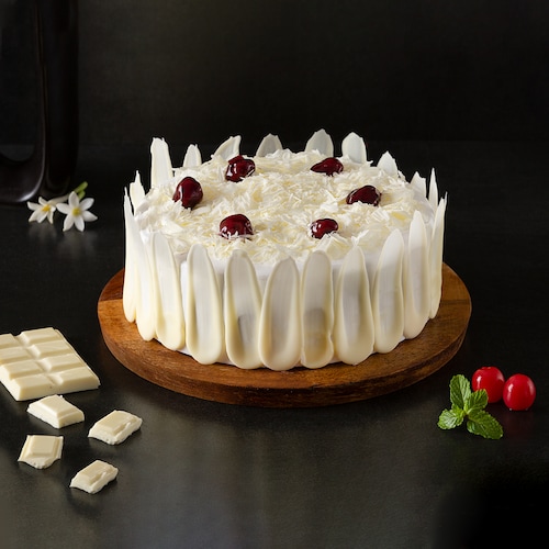 Buy Delicious White Forest Cake