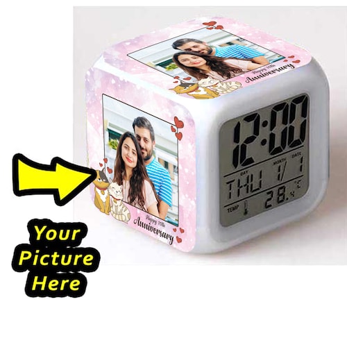 Buy 10th Anniversary Couple Digital Clock