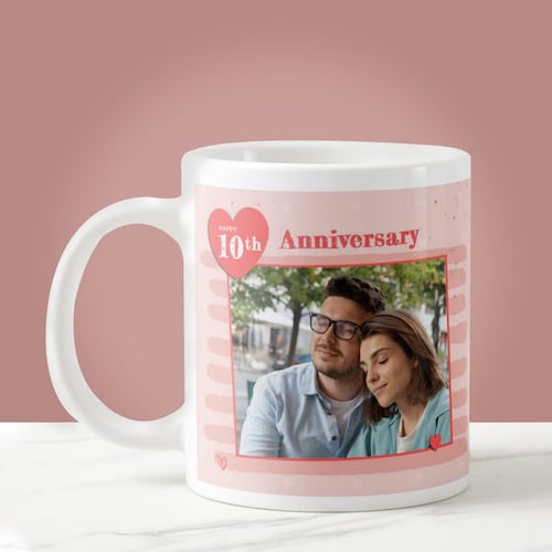 Buy 10th Anniversary Mug