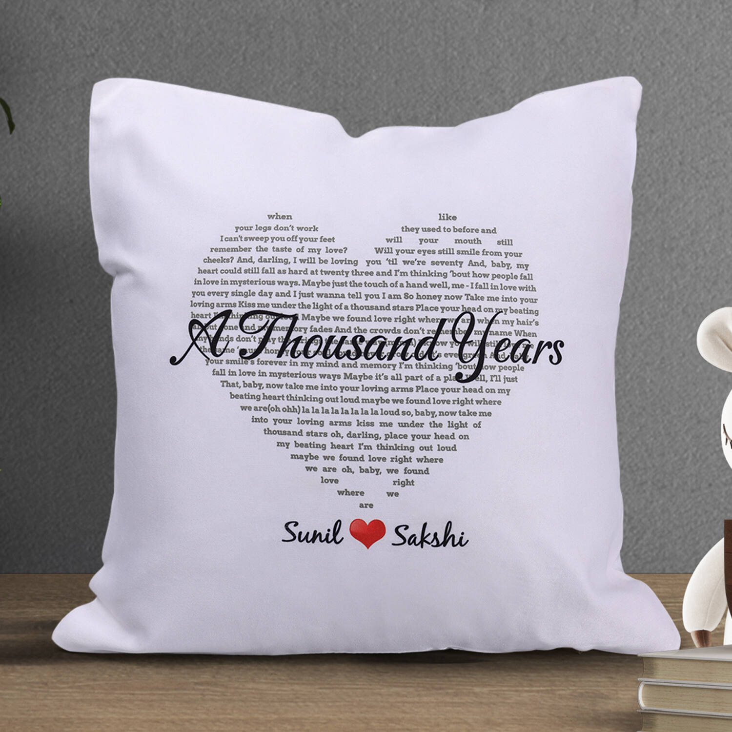 Happily Ever After - Personalized Pillow (Insert Included) – Macorner