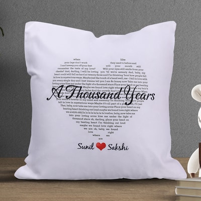 Thousand Year Message Cushion